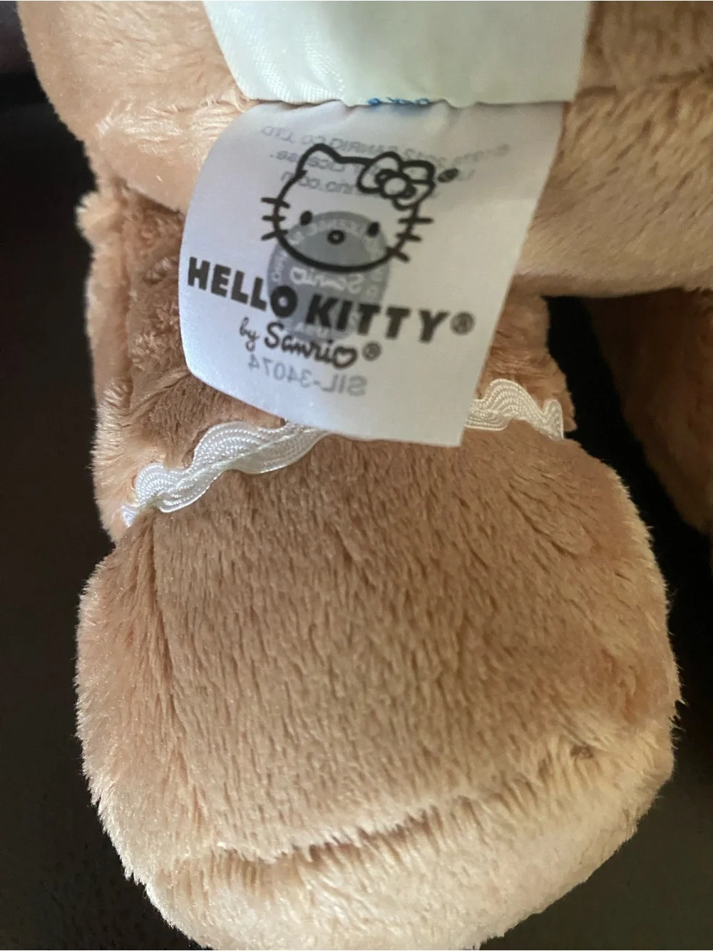 Build A Bear Gingerbread Hello Kitty Plush 2012 Holiday Limited Edition Rare 19”